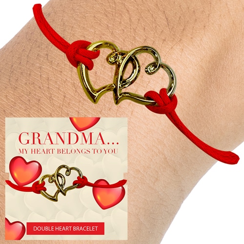 grandma my heart belongs to you bracelet