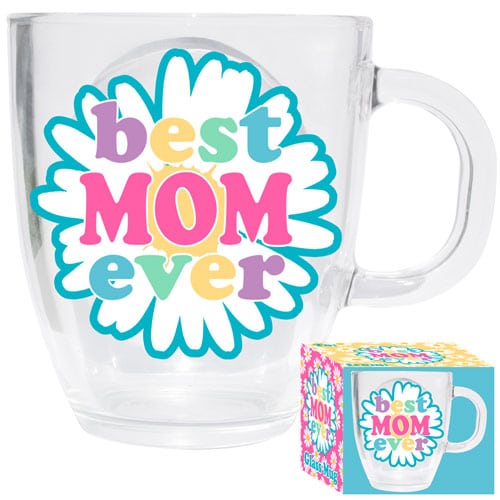 best mom ever glass mug