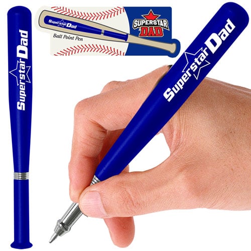 superstar dad baseball bat pen