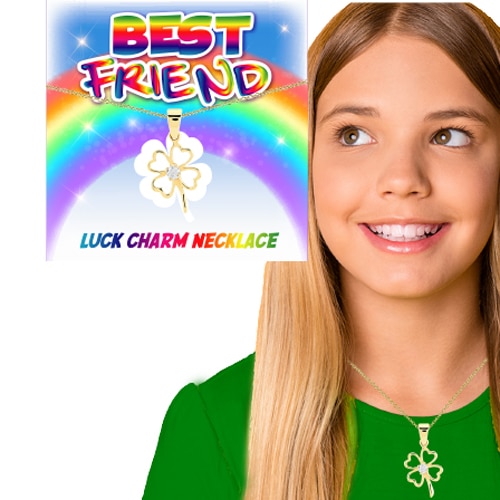 BEST FRIEND LUCKY CHARM NECKLACE
